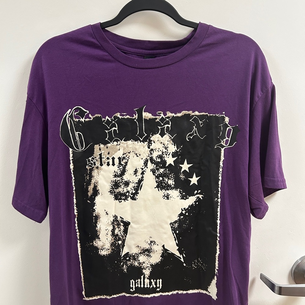 Galaxy Purple Graphic T-Shirt